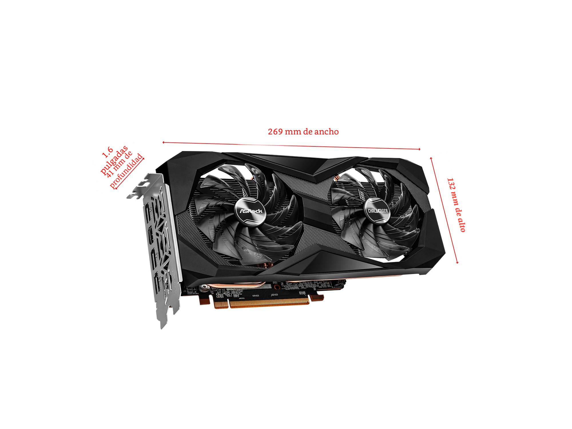 Amazon.com: ASRock AMD Radeon RX 6600 Challenger D 8GB GDDR6